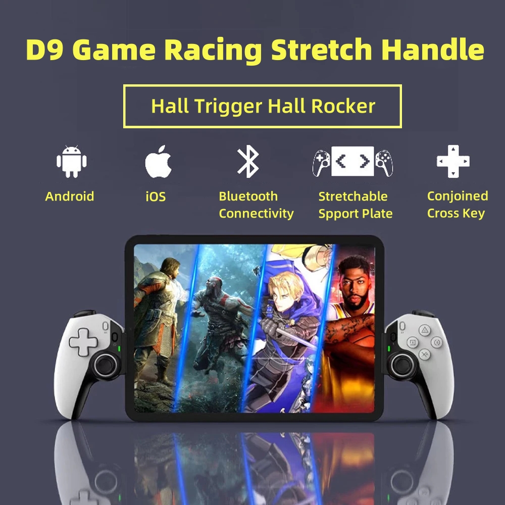 Gaming Accessories For Android - Bezprzewodowy kontroler do tabletu D9, joystick