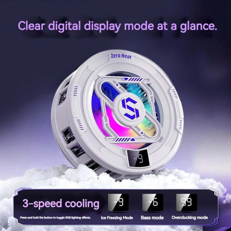 Gaming Accessories For Mobile - K52 AI Mobilny Chłodnica Magnetyczna z