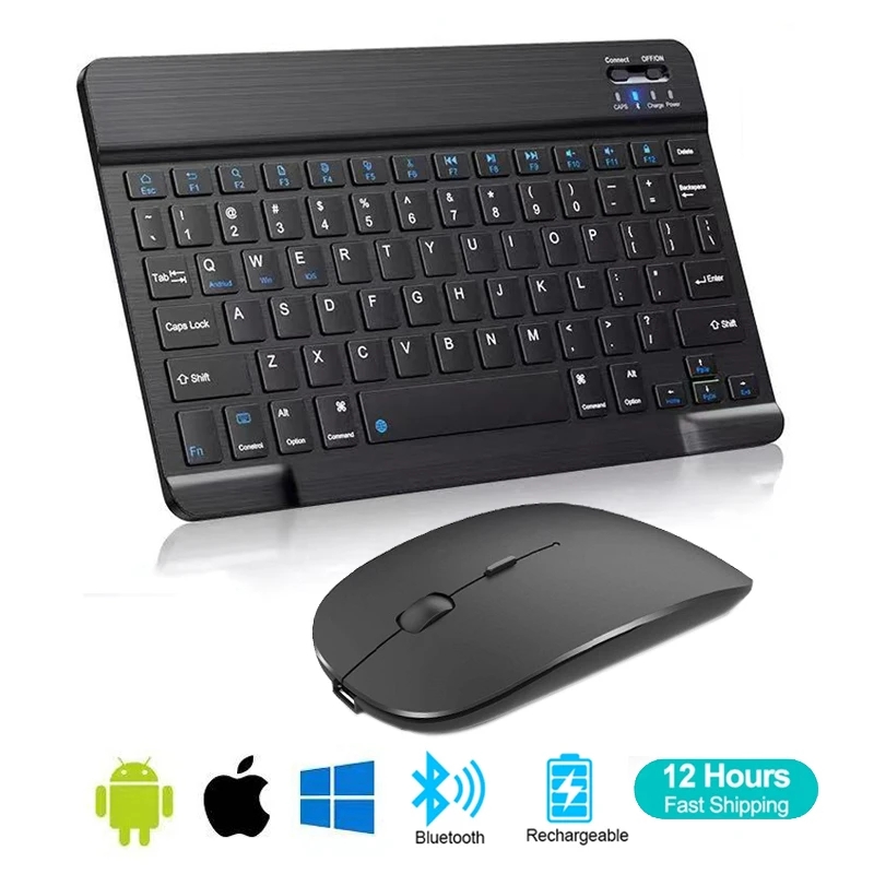 Gaming Accessories Ipad - Klawiatura Bluetooth Bezprzewodowa Hiszpańska Francuska Azerty