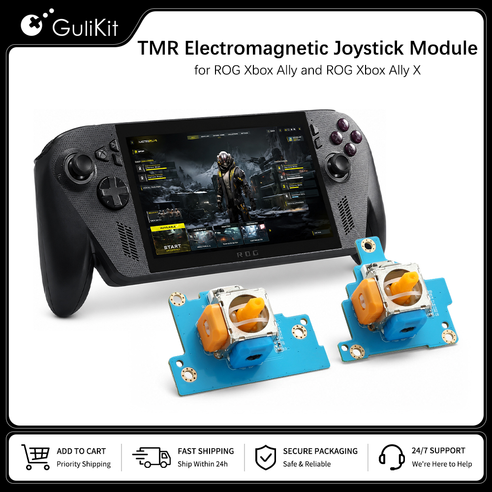 Gaming Accessories Joystick - Moduł joysticka elektromagnetycznego GuliKit TMR do
