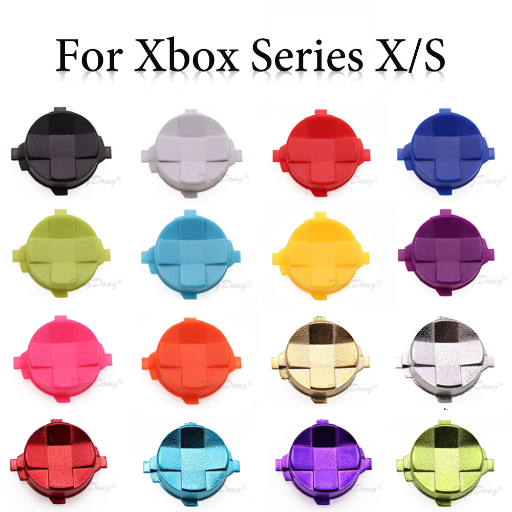 Gaming Accessories Xbox Series S - Plastikowy/chromowany przycisk kierunku krzyżowego do kontrolera
