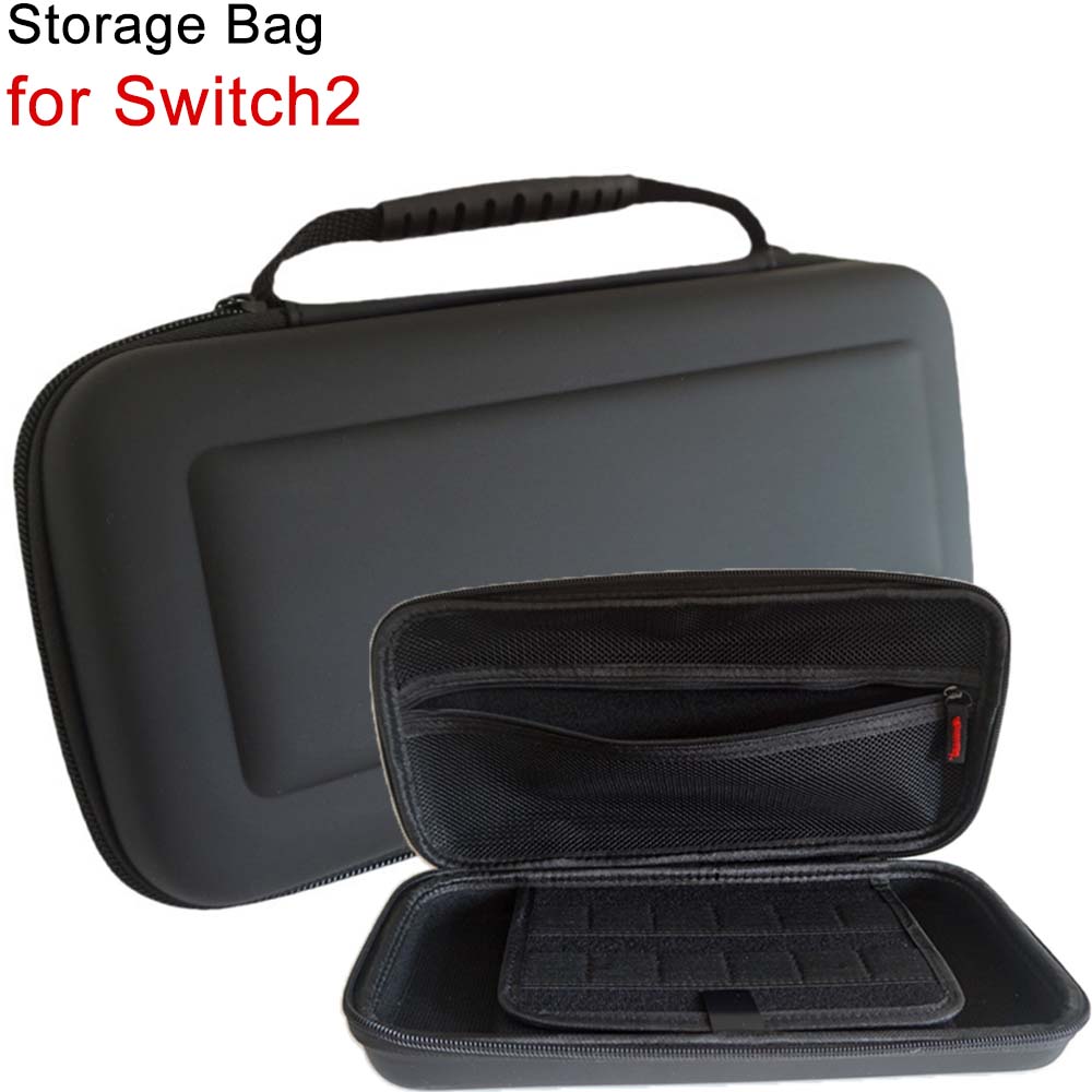 Gaming Accessories Bag - Czarna torba do przechowywania konsoli Switch2