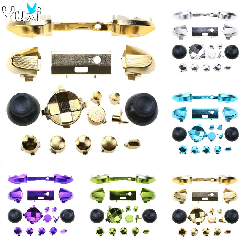 Gaming Accessories Xbox Series S - YuXi Plastikowe chromowane przyciski do kontrolera