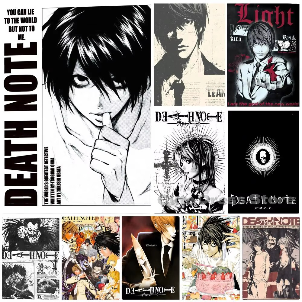 Gaming Accessories For Bedroom - Death Note Obraz na Płótnie Bez