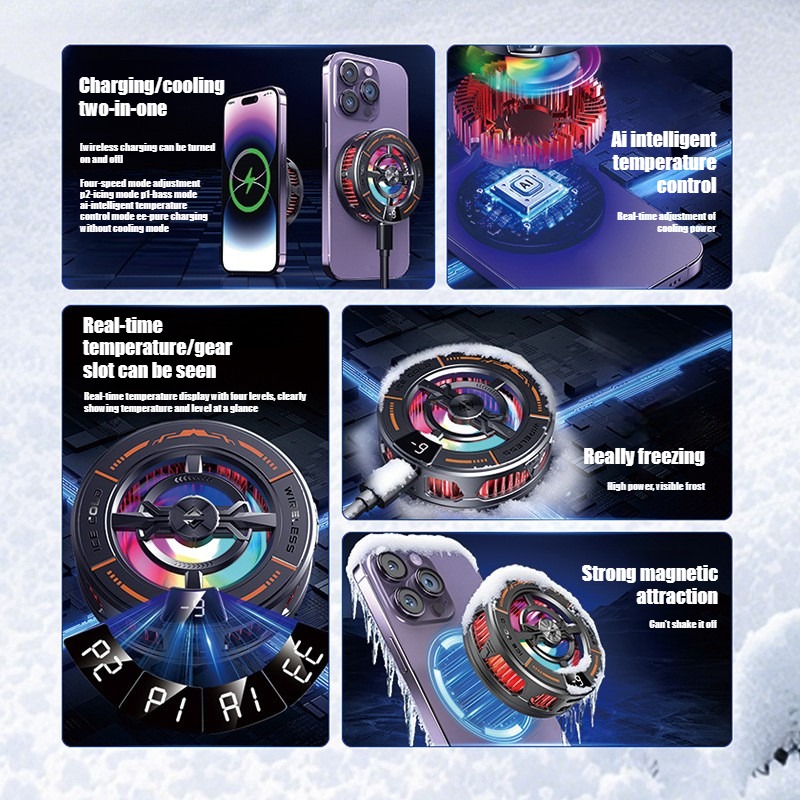 Magnetyczny chłodzik do telefo – Gaming Accessories For Android recenzja i cena