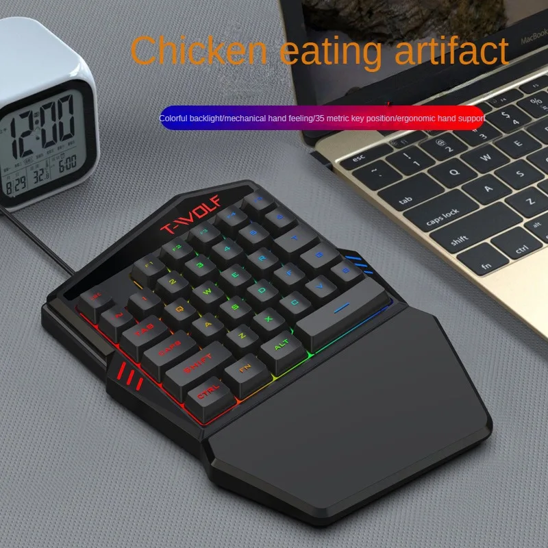 T-WOLF TF900 jednoręczny zesta – Gaming Accessories For Mobile recenzja i cena