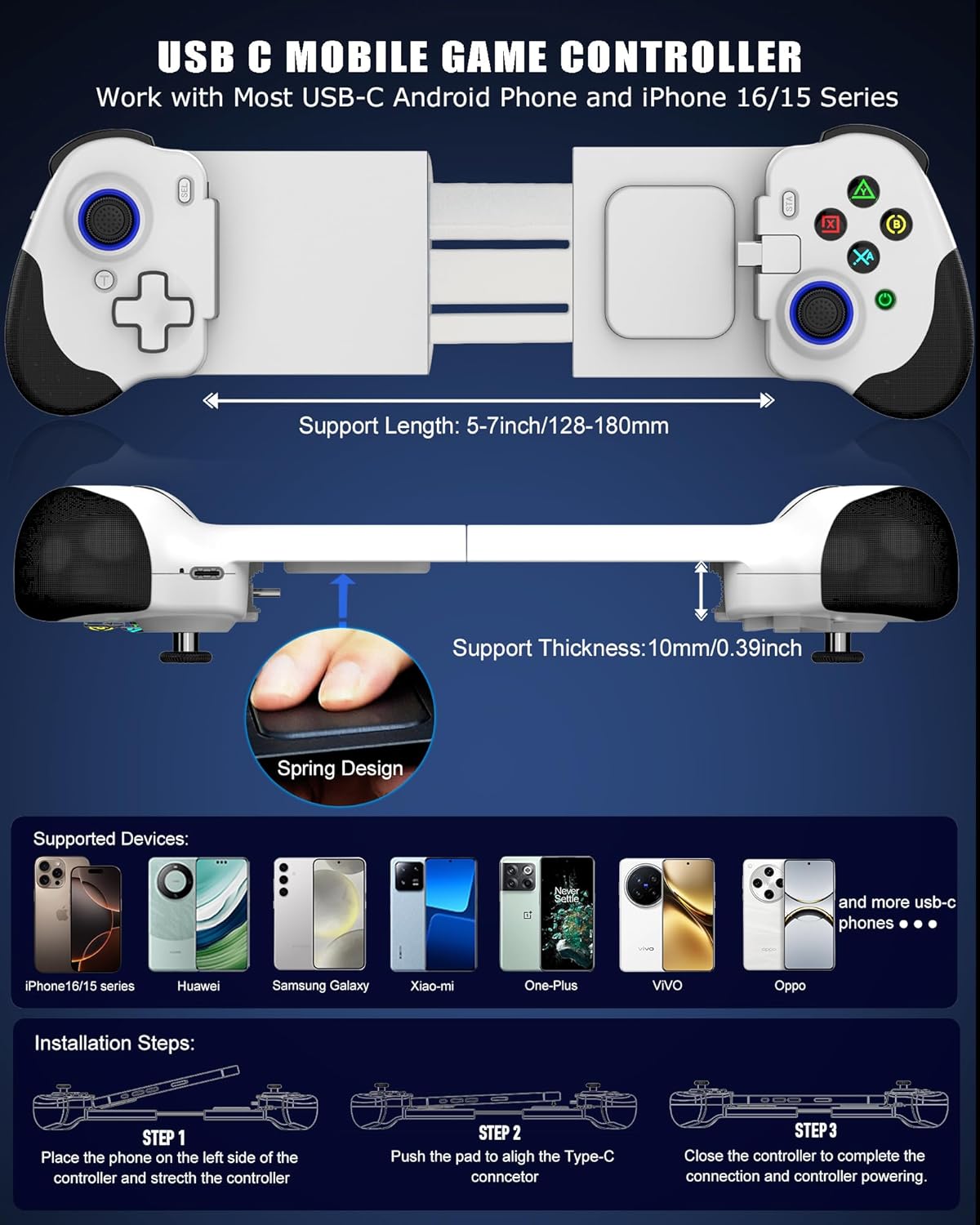 Przewodowy teleskopowy kontrol – Gaming Accessories For Android recenzja i cena