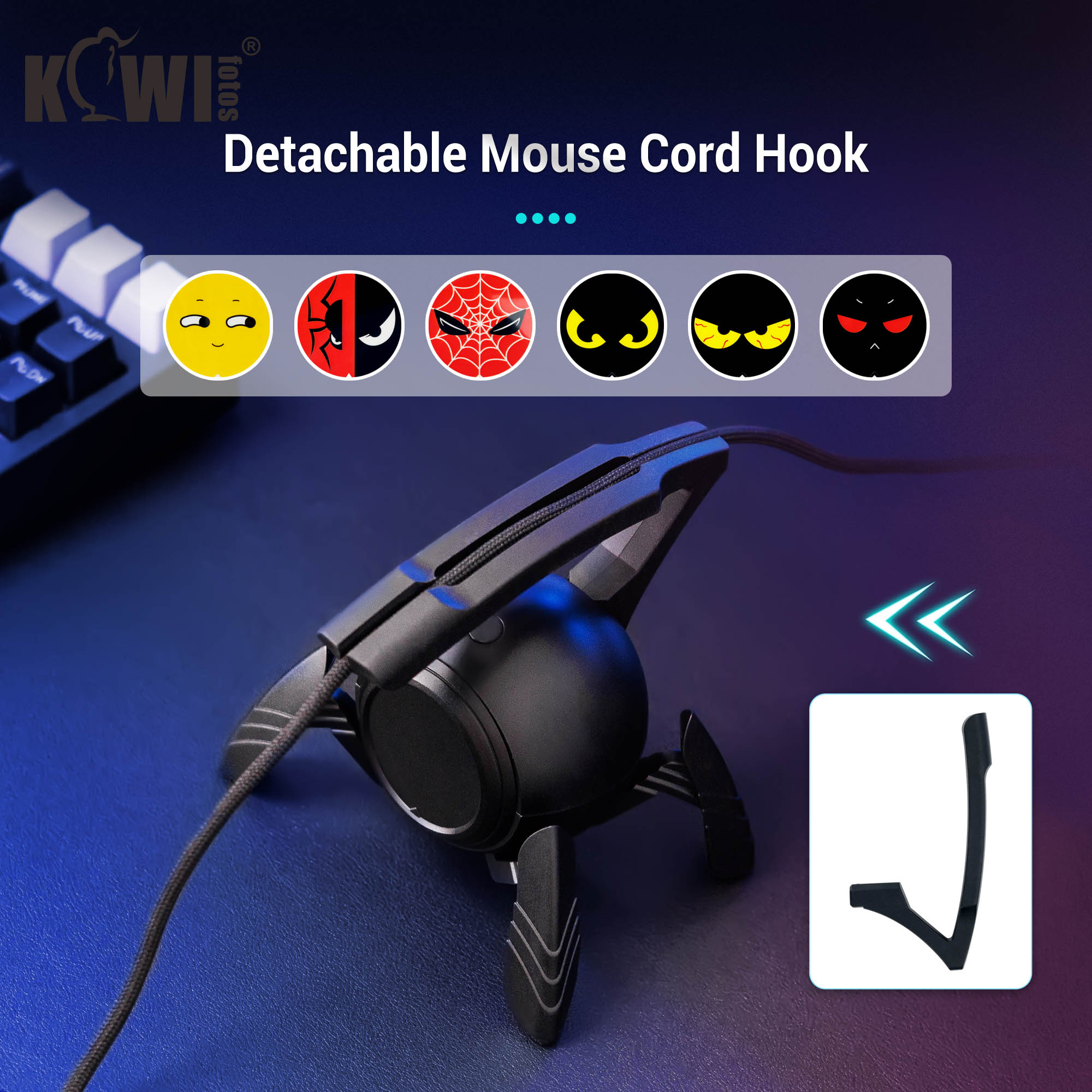 Uchwyt na kabel myszy Mysz do  – Mouse Bungee Spring recenzja i cena