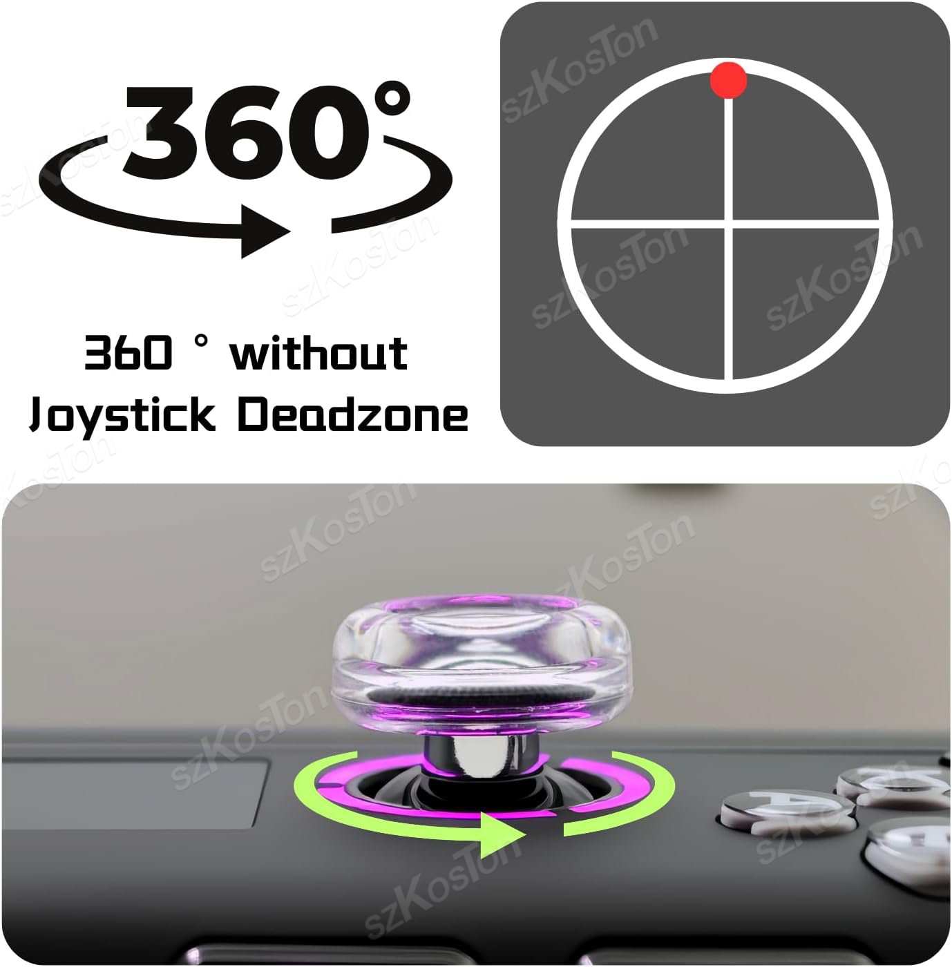 2 SZT. Silikonowe Nakładki na  – Gaming Accessories Console recenzja i cena