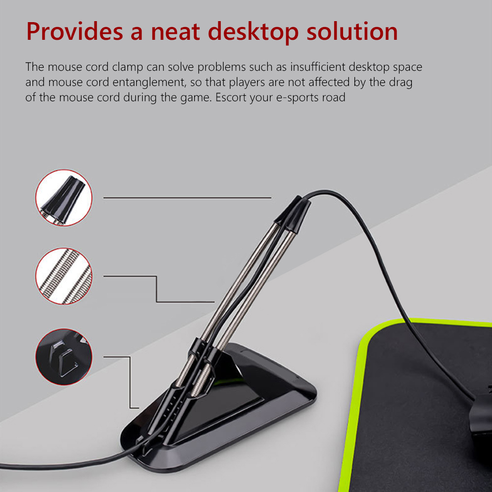 Klips do mocowania kabla myszy – Mouse Bungee Spring recenzja i cena