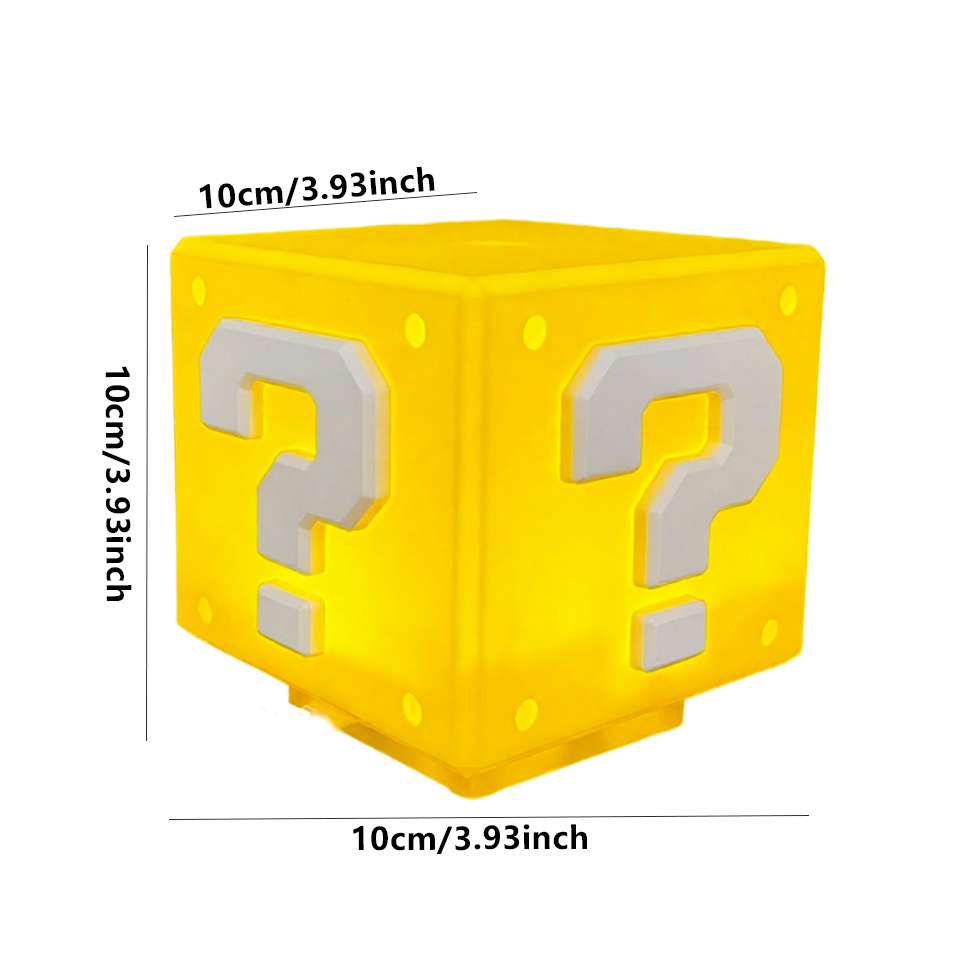 Lampa w kształcie bloku zadań  – Gaming Accessories For Bedroom recenzja i cena