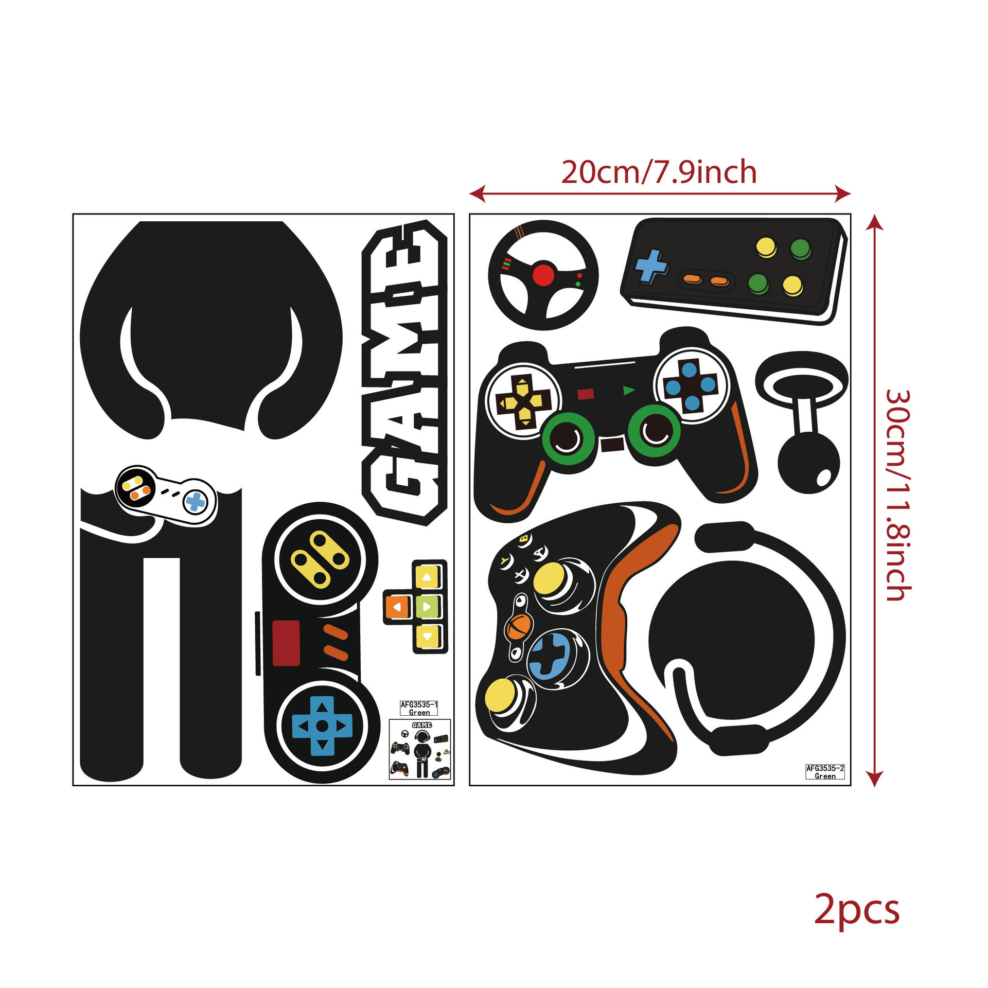 Naklejki Ścienne z Motywem Kon – Gaming Accessories For Bedroom recenzja i cena
