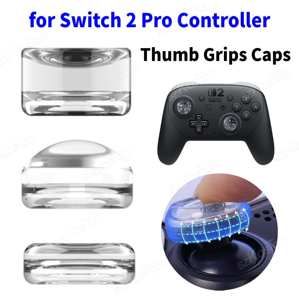 Przezroczyste nakładki na kciu – Gaming Accessories Joystick recenzja i cena