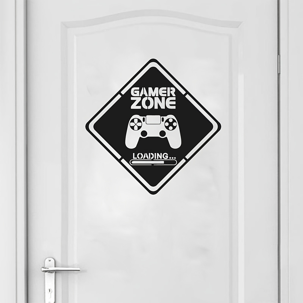 1szt Naklejka na drzwi Gamer Z – Gaming Accessories For Bedroom recenzja i cena