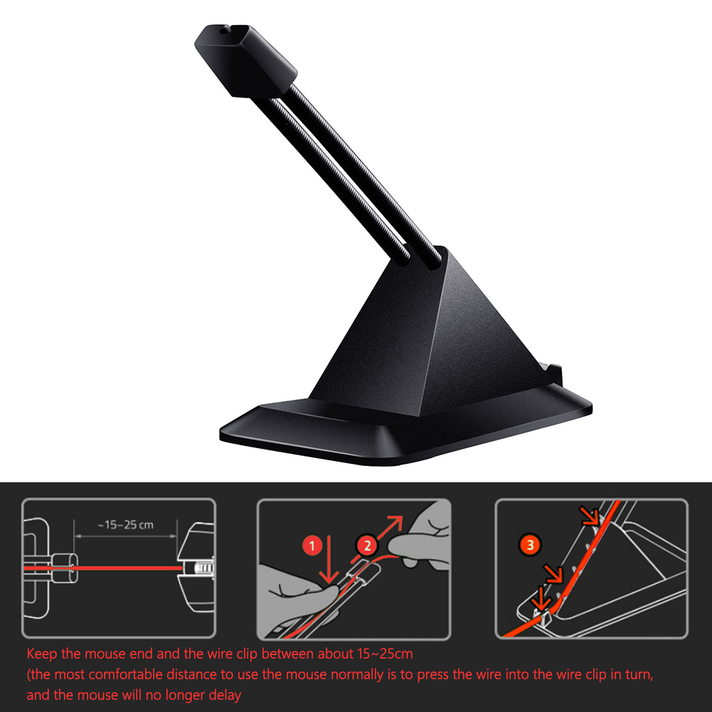 Uchwyt na kabel myszy mysz lin – Mouse Bungee Spring recenzja i cena